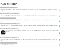 Tablet Screenshot of place-4-freedom.blogspot.com