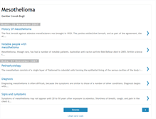 Tablet Screenshot of mesotheliomakkk.blogspot.com