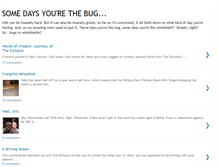 Tablet Screenshot of bugsandwindshields.blogspot.com