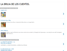 Tablet Screenshot of brujadeloscuentos.blogspot.com