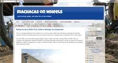 Desktop Screenshot of machacasonwheels.blogspot.com