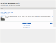 Tablet Screenshot of machacasonwheels.blogspot.com