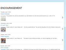 Tablet Screenshot of en-courage-ment.blogspot.com