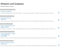Tablet Screenshot of milepostsandgoalposts.blogspot.com