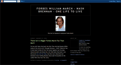 Desktop Screenshot of forbesmarch.blogspot.com