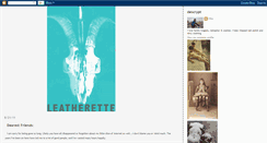 Desktop Screenshot of leatheretteland.blogspot.com