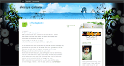 Desktop Screenshot of aleesyaqaisara.blogspot.com