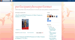 Desktop Screenshot of perfectpantyhoseperformer.blogspot.com