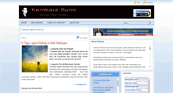 Desktop Screenshot of kembara-bumi.blogspot.com