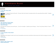 Tablet Screenshot of kembara-bumi.blogspot.com