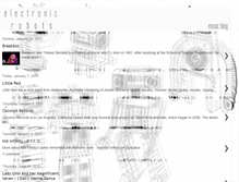 Tablet Screenshot of electronicrobots.blogspot.com
