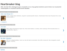 Tablet Screenshot of heartbreaker-szuszmok.blogspot.com