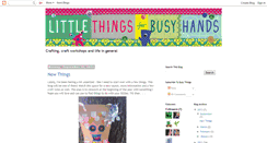 Desktop Screenshot of busythings.blogspot.com
