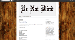 Desktop Screenshot of benotblind.blogspot.com