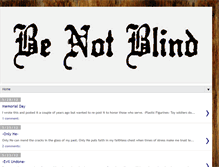 Tablet Screenshot of benotblind.blogspot.com