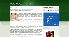 Desktop Screenshot of acidrefluxsucks.blogspot.com