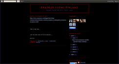 Desktop Screenshot of erasmusdream.blogspot.com