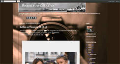 Desktop Screenshot of inquietudcreativa.blogspot.com