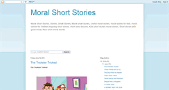 Desktop Screenshot of moral-short-stories.blogspot.com