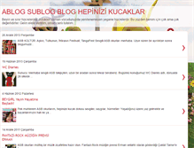 Tablet Screenshot of ablogsublogblog.blogspot.com