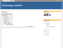Tablet Screenshot of itoverflow.blogspot.com