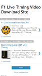 Mobile Screenshot of f1livetiming.blogspot.com