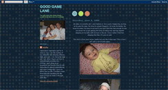 Desktop Screenshot of goodgamelane.blogspot.com