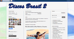 Desktop Screenshot of discosbrasil2.blogspot.com