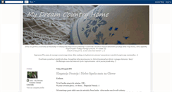 Desktop Screenshot of mydreamcountryhome.blogspot.com