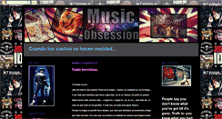 Desktop Screenshot of musicobsession13.blogspot.com