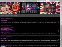 Tablet Screenshot of musicobsession13.blogspot.com