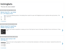 Tablet Screenshot of kickingbets.blogspot.com