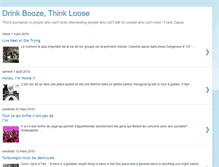 Tablet Screenshot of drinkboozethinkloose.blogspot.com