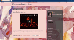 Desktop Screenshot of mundodecoisas.blogspot.com