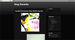 Desktop Screenshot of karaoketodayentertainment.blogspot.com