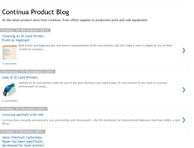 Tablet Screenshot of continuasupplies.blogspot.com