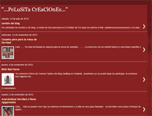Tablet Screenshot of pelusitacreaciones.blogspot.com