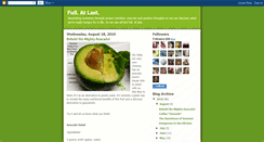 Desktop Screenshot of fullatlast.blogspot.com