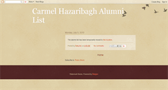 Desktop Screenshot of carmelfbalumni.blogspot.com