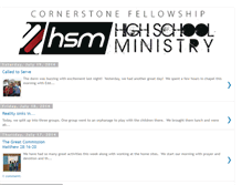 Tablet Screenshot of cornerstone-bwhsm.blogspot.com