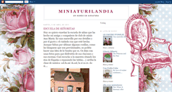 Desktop Screenshot of miniaturilandia.blogspot.com