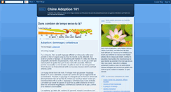 Desktop Screenshot of chineadoption101.blogspot.com