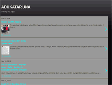 Tablet Screenshot of adukataruna.blogspot.com