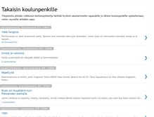 Tablet Screenshot of koulunpenkki.blogspot.com