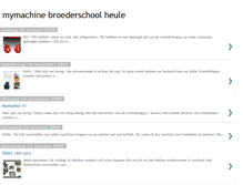 Tablet Screenshot of mymachine2009schoolbroederschoolheule.blogspot.com