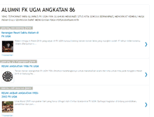 Tablet Screenshot of alumnifkugmangkatan86.blogspot.com