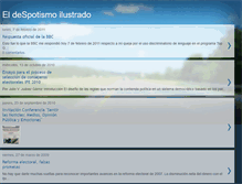 Tablet Screenshot of eldespotismoilustrado.blogspot.com