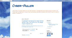 Desktop Screenshot of cyberpuller.blogspot.com