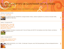 Tablet Screenshot of ceip2quintanardelaorden.blogspot.com