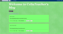 Desktop Screenshot of celiateacher.blogspot.com